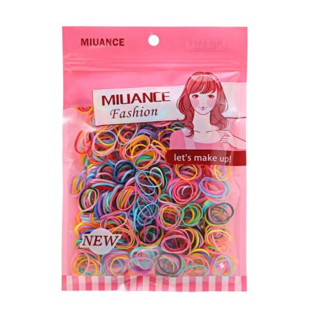 Multi Candy Color Baby Girl's Kids Hair Holder Hair Ties Elastic Rubber Bands,1000pcs - Image 2